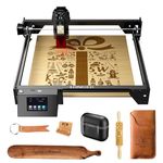 LGT LONGER RAY5 Laser Engraver, 40W Laser Engraving Cutting Machine for Metal and Wood, 5w Laser Cutter and Engraver Machine, 15.7x15.7inch, 3.5-inch Color Touch Screen, Offline Engraving/Cutting