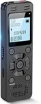 128GB Digital Voice Recorder for Lectures Meetings - EVIDA 9296 Hours Voice Activated Recording Device Audio Recorder with Playback,Password