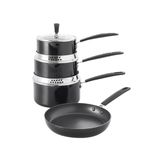 ProCook Gourmet Non-Stick Cookware Set (4 Piece) Induction Pans, 10 Year Guarantee