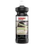 SONAX PROFILINE Leather Protection - 1ltr Leather Conditioner | UV Protectant for Smooth, Perforated and Heated Leather Surfaces | Pleasant Fragrance | Restores Original Finish