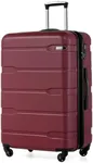 Coolife Luggage Expandable(only 28"