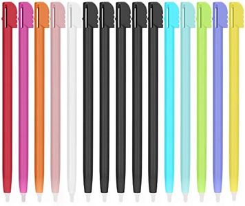 Stylus Pen for Nintendo DS Lite, 15Pcs Plastic Portable Touch Pen, 11 Colors Available