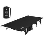 Naturehike Ultralight Folding Camping Cot, Aluminum Lightweight Portable Compact Bed for Camping, Hike, Backpack