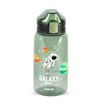 Attro Galaxy Water Bottle Stylish and Functional 700ml Water Bottlewith Eye-Catching Print & Fruit Infuser Easy to Carry with Grip Handle Airtight,Leakproof,100% Food Grade-Crocodile Green