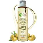 Pure Nutrition Olive Oil Cooking Spray 200ml | 100% Organic, Extra Virgin, Cold Pressed, Natural; Cook Healthy with 10X LESS Oil | Ideal for Dressing, Baking, Air-Frying | Good for Skin, Hair & Massage