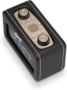 Roberts Revival REST DAB Radio – Black Retro Portable Radio