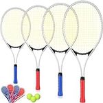 Motionchic 4 Pcs Tennis Rackets for