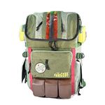 HAMIQI Star Wars Boba Fetterman Armor Backpack Student Backpack Travel Backpack Computer PC Tablet Laptop Backpack