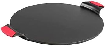 Lodge Seasoned Cast Iron 15 Inch Pizza Pan with Grips/Poêle à Pizza en fonte assaisonnée de 15 pouces avec poignées