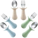 PandaEar 6 Pack Toddler Cutlery Set