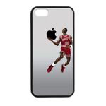 Funny Creative NBA Chicago Bull MICHAEL JORDAN Phone Case Cover for iPhone 5 5s Best Silicone Cover for APPLE