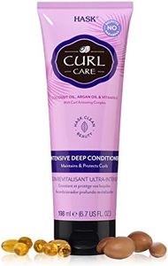 HASK Curl Care Intensive Deep Conditioner Curl Enhancing, colour safe, gluten-free, sulfate-free, paraben-free - 1 198mL Tube