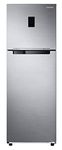 Samsung 322L 2 Star Inverter Frost-Free Convertible 5 In 1 Double Door Refrigerator Appliance (RT37C4522S8/HL,Elegant Inox 2023 Model)