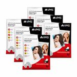 VMS Professional 130 GSM A4 Glossy Photo Paper – Water Resistant, Pack of 6 x 50 sheets, Compatible with all Inkjet Printers