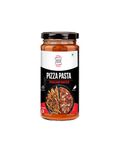 Zissto Pizza Pasta Italian Sauce | 250gms Serves 6-8 People | All Purpose Sauce for Panne Arrabiata, Margarita Pizza, Veg Lasagne, Panini, Penny Pasta | Italian Sauces Jar Bottle