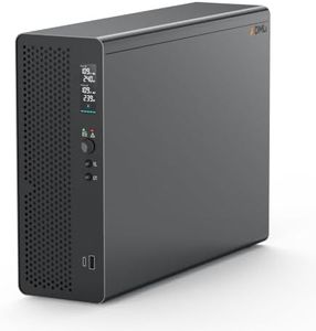 ADMLi 1500VA/1000W LiFePO4 UPS Battery Backup, Pure Sine Wave, 8 Outlets