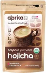 Hojicha Green Tea - Organic Hojicha Roasted Green Tea Powder - Authentic Japanese Houjicha - USDA & JAS Organic - [100g/3.5 Ounce Value Size]- by AprikaLife