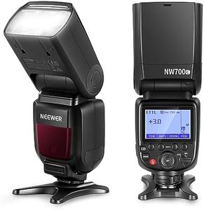 NEEWER NW700-C TTL Flash Speedlite Compatible with Canon DSLR Cameras, 1/8000s High Speed Sync Speedlight, 1/1-1/256 Output, TCM Function, 230 Full Power Flash, 0.1-2.7s Fast Recycling Flashlight