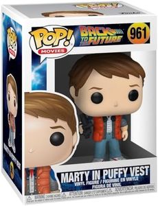 Funko Pop! Movies: BTTF - Marty Mcfly In Puffy Vest - Back To The Future - Figura de Vinilo Coleccionable - Idea de Regalo- Mercancia Oficial - Juguetes para Niños y Adultos - Movies Fans