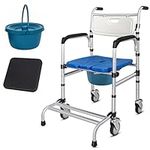 4in 1 Toilet Shower Wheelchair for 