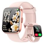 Smart Watches for Women(Answer/Make Call), 1.8" HD Laidies Smart Watch for iPhone/Samsung/Android, Fitness Watch with Heart Rate/Sleep Monitor, Smartwatch 3ATM Waterproof,120+ Sport Modes, Alexa