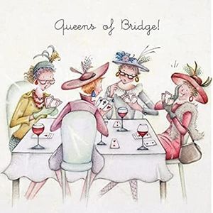 Señoras puente tarjeta – Queens de puente. – Berni Parker