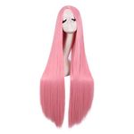 MapofBeauty 40 Inch/100cm Fashion Straight Long Costume Anime Cosplay Wig (Peachblow)