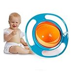 Tianlong Universal Gyro Bowl,Unspillable Snack Toddler Bowl, Universal Anti Spill Bowl, Magic Gyro Bowl Anti Spill Baby Bowl, Magic Bowl for Babies Kids，360 Degrees Rotation Gyroscopic Smooth Bowl.