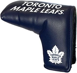 Team Golf NHL Toronto Maple Leafs Tour Blade Putter Cover - Printed Team Golf NHL Tour Blade Putter Cover, Fits Most Blade Putters, Scotty Cameron, Taylormade, Odyssey, Titleist, Ping, Callaway