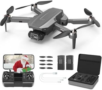 Wipkviey Drone with Camera 4K Professional for Adults Beginners, B12 GPS Foldable Professional RC Quadcopter with Brushless Motor, 50 Mins Long Flight, 5G WiFi Transmission, Optical Flow, Follow Me
