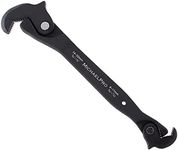 MichaelPro Dual Action Auto Size Adjusting Wrench, Self-Adjusting Quick Wrench, Multi-Size Spring Wrench, Auto Size Rapid Wrench, 5/16” to 1-1/4" - MP001206, Black