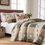 Greenland Home 5 Piece Sedona Bonus Quilt Set, King