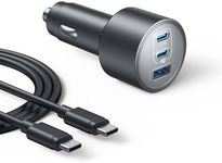 Car Charger, Anker 167.5W Max 3-Por