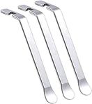 iwobi Bicycle Tire Lever, 3 Pieces Bicycle Pry Bars Metal, Bicycle Tyre Levers Tool for Bike Tyre Remover, Spoon Bicycle Changing Tool Silver