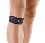 Bauerfeind - GenuPoint - Knee Strap - Support Patella & Patellar Tendon Relief for Runners, Jumpers Knee & Shin Splints - Size 3 - Color Black