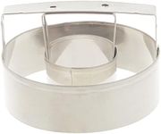 Mrs. Anderson’s Baking Donut Cutter with Handle, Stainless Steel, Makes 3-Inch Donuts