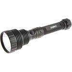 Dorcy 41-4299 USB Rechargeable Aluminm LED Flashlight with USB Cable and 12v USB Car Charger, 290-Lumens, Black Finish