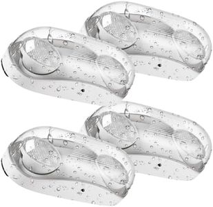 LEONLITE Exterior Emergency Lights with Battery Backup - LED Egress Lights, UL Listed, 120/277V for Business - Pack of 4