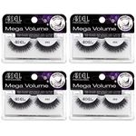 Ardell Mega Volume Lash 252 Multi-Layered False Lashes with Curl Technology, 4 pairs