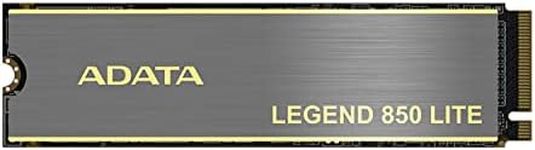 ADATA 2TB SSD Legend 850 LITE, NVMe PCIe Gen4 x 4 M.2 2280 Internal Solid State Drive, Speed up to 5,000MB/s, Storage for Gaming and PC Upgrades, High Endurance with 3D NAND