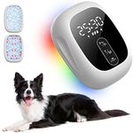 Jitesy Light Therapy for Dogs and Pets, Cold Laser Therapy Device for Pets, Red and Infrared Light Therapy Vet Device for Dog Arthritis Pain Relief, Clear Cats Skin Infections with 2 Therapy Modules