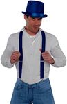 Amscan Party Perfect Team Spirit Suspenders, Navy