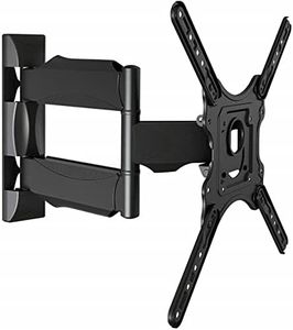 Caprigo Full Motion TV Wall Mount Bracket for 32 to 55 Inch LED/HD/Smart TV’s, Universal Heavy Duty TV Wall Mount Stand with Swivel Rotation & Tilt Adjustments (M460-P4)