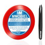 MMOBIEL 1 mm Double Sided Layer Acrylic Strong Adhesive Mounting Tape 25m long Weatherproof Removable