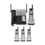 AT&T SB67138 + (3) SB67108 5 Handset Corded / Cordless Phone Bundle (4 Line)