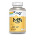 Solaray Calcium Citrate Capsules (1000 mg) 120 Count