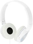 Sony MDRZX310-WQ Foldable Headphones - Metallic White