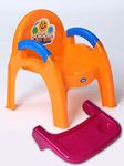 Prima Detachable Baby Desk Plastic Chair 130 | High Chair | Eating | Feeding Booster Seat with Detachable Tray