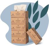 TUSHY Bamboo Toilet Tissue: Individual 4-ply flushable paper (65 per box) for a pillow-soft touch & clean. (Sustainable for the planet. Can also be used to pat dry after bidet use), 12 Pack