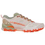 La Sportiva Womens Bushido II Trail Running Shoe, Tea/Cherry Tomato, 9